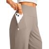 G Gradual Women’s 12″ Bermuda Long Shorts with Pockets High Waisted Stretch Knee Length Shorts for Women Summer Walking(Dark Khaki)