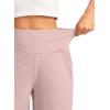 G Gradual Women’s 12″ Bermuda Long Shorts with Pockets High Waisted Stretch Knee Length Shorts for Women Summer Walking(Heartbeat Pink)