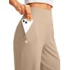 G Gradual Women’s 12″ Bermuda Long Shorts with Pockets High Waisted Stretch Knee Length Shorts for Women Summer Walking(Khaki)