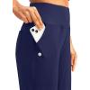 G Gradual Women’s 12″ Bermuda Long Shorts with Pockets High Waisted Stretch Knee Length Shorts for Women Summer Walking(Navy)
