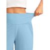 G Gradual Women’s 12″ Bermuda Long Shorts with Pockets High Waisted Stretch Knee Length Shorts for Women Summer Walking(Pure Blue)