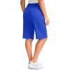G Gradual Women’s 12″ Bermuda Long Shorts with Pockets High Waisted Stretch Knee Length Shorts for Women Summer Walking(Royal Blue)