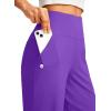G Gradual Women’s 12″ Bermuda Long Shorts with Pockets High Waisted Stretch Knee Length Shorts for Women Summer Walking(Royal Lilac)