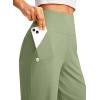 G Gradual Women’s 12″ Bermuda Long Shorts with Pockets High Waisted Stretch Knee Length Shorts for Women Summer Walking(Vibrant Green)