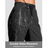 G Gradual Women’s 13″ Long Hiking Shorts with Zipper Pocket Lightweight Quick Dry Knee Length Bermuda Shorts for Women(Black)