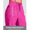 G Gradual Women’s 13″ Long Hiking Shorts with Zipper Pocket Lightweight Quick Dry Knee Length Bermuda Shorts for Women(Rose)