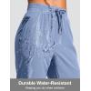 G Gradual Women’s 13″ Long Hiking Shorts with Zipper Pocket Lightweight Quick Dry Knee Length Bermuda Shorts for Women(Slate Blue)