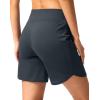 G Gradual Women’s Athletic Shorts 6″ High Waisted Stretchy Bermuda Shorts for Women Quick Dry Summer Casual Shorts(Charcoal)