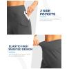 G Gradual Women’s Athletic Shorts 6″ High Waisted Stretchy Bermuda Shorts for Women Quick Dry Summer Casual Shorts(Heather Charcoal Grey)