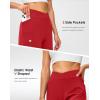 G Gradual Women’s Athletic Shorts 6″ High Waisted Stretchy Bermuda Shorts for Women Quick Dry Summer Casual Shorts(Red)