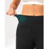 G Gradual Women’s Bermuda Long Shorts 14″ Knee Length Capris with Pockets High Waisted Athletic Casual Shorts for Women(Black)