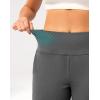 G Gradual Women’s Bermuda Long Shorts 14″ Knee Length Capris with Pockets High Waisted Athletic Casual Shorts for Women(Charcoal)
