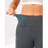G Gradual Women’s Bermuda Long Shorts 14″ Knee Length Capris with Pockets High Waisted Athletic Casual Shorts for Women(Dark Grey)