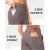 G Gradual Women’s Bermuda Long Shorts 14″ Knee Length Capris with Pockets High Waisted Athletic Casual Shorts for Women(Taupe)