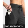 G Gradual Women’s Bermuda Shorts with Pockets 11″ Knee Length Stretch Comfy Drawstring Long Shorts for Women Summer Walking(Dark Grey)