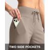 G Gradual Women’s Bermuda Shorts with Pockets 11″ Knee Length Stretch Comfy Drawstring Long Shorts for Women Summer Walking(Dark Khaki)