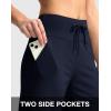 G Gradual Women’s Bermuda Shorts with Pockets 11″ Knee Length Stretch Comfy Drawstring Long Shorts for Women Summer Walking(Navy)