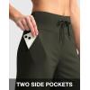 G Gradual Women’s Bermuda Shorts with Pockets 11″ Knee Length Stretch Comfy Drawstring Long Shorts for Women Summer Walking(Olive)