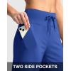 G Gradual Women’s Bermuda Shorts with Pockets 11″ Knee Length Stretch Comfy Drawstring Long Shorts for Women Summer Walking(Royal Blue)