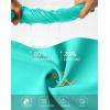 G Gradual Women’s High Waisted Swim Board Shorts 11″ Knee Length Beach Swimming Long Shorts for Women with Pockets Liner(Cyan)