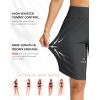 G Gradual Women’s High Waisted Swim Board Shorts 11″ Knee Length Beach Swimming Long Shorts for Women with Pockets Liner(Dark Grey)