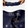 G Gradual Women’s High Waisted Swim Board Shorts 11″ Knee Length Beach Swimming Long Shorts for Women with Pockets Liner(Navy)