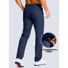 Men’s Golf Pants – 30″/32″/34″ Slim Fit Stretch Lightweight Dress Pants for Men with Zipper Pockets Casual Work(Navy)