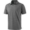 G Gradual Men’s Golf Polo Shirt Moisture Wicking Performance Sport Short Sleeve Striped Golf Shirt(Black Stripe)