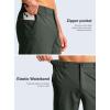 G Gradual Men’s Casual Shorts 9″ Lightweight Golf Shorts for Men Stretch with 3 Pockets Quick Dry Breathable Work Shorts(Army Green)