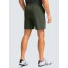 G Gradual Men’s Casual Shorts 9″ Lightweight Golf Shorts for Men Stretch with 3 Pockets Quick Dry Breathable Work Shorts(Army Green)