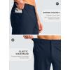 G Gradual Men’s Casual Shorts 9″ Lightweight Golf Shorts for Men Stretch with 3 Pockets Quick Dry Breathable Work Shorts(Navy)