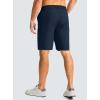 G Gradual Men’s Casual Shorts 9″ Lightweight Golf Shorts for Men Stretch with 3 Pockets Quick Dry Breathable Work Shorts(Navy)