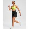 G Gradual Women’s 7”/9″ Bermuda Long Shorts with Pockets High Waisted Athletic Knee Length Shorts for Women Walking(Black)