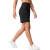 G Gradual Women’s 7”/9″ Bermuda Long Shorts with Pockets High Waisted Athletic Knee Length Shorts for Women Walking(Black)