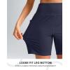 G Gradual Women’s 7”/9″ Bermuda Long Shorts with Pockets High Waisted Athletic Knee Length Shorts for Women Walking(Navy)