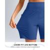 G Gradual Women’s 7”/9″ Bermuda Long Shorts with Pockets High Waisted Athletic Knee Length Shorts for Women Walking(Royal Blue)