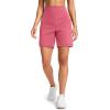 G Gradual Women’s 7”/9″ Bermuda Long Shorts with Pockets High Waisted Athletic Knee Length Shorts for Women Walking(Velvet Dust)