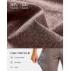 G Gradual Men’s Sweatpants with Zipper Pockets Stretch Tapered Joggers Quick Dry Athletic Workout Gym Pants for Men(Dark Pink Heather)