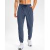 G Gradual Men’s Sweatpants with Zipper Pockets Stretch Tapered Joggers Quick Dry Athletic Workout Gym Pants for Men(Dusty Blue)