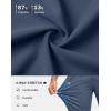 G Gradual Men’s Sweatpants with Zipper Pockets Stretch Tapered Joggers Quick Dry Athletic Workout Gym Pants for Men(Dusty Blue)