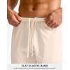 G Gradual Men’s Athletic Running Shorts 7″/5″/9″ Zipper Pocket Lightweight Workout Gym Quick Dry Shorts Golf Tennis Hiking(Beige)