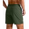 G Gradual Men’s Athletic Running Shorts 7″/5″/9″ Zipper Pocket Lightweight Workout Gym Quick Dry Shorts Golf Tennis Hiking(Dark Olive)