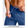 G Gradual Men’s Athletic Running Shorts 7″/5″/9″ Zipper Pocket Lightweight Workout Gym Quick Dry Shorts Golf Tennis Hiking(Dust Blue)