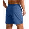 G Gradual Men’s Athletic Running Shorts 7″/5″/9″ Zipper Pocket Lightweight Workout Gym Quick Dry Shorts Golf Tennis Hiking(Dust Blue)