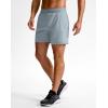 G Gradual Men’s Athletic Running Shorts 7″/5″/9″ Zipper Pocket Lightweight Workout Gym Quick Dry Shorts Golf Tennis Hiking(Light Grey)