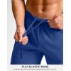 G Gradual Men’s Athletic Running Shorts 7″/5″/9″ Zipper Pocket Lightweight Workout Gym Quick Dry Shorts Golf Tennis Hiking(Royal Blue)