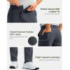 G Gradual Men’s Golf Pants with 5 Pockets 30″/32″/34″ Quick Dry Lightweight Stretch Work Dress Pants Casual Slacks for Men(Oil Grey)
