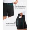 G Gradual Women’s 5″ Golf Hiking Shorts with Deep Pockets Stretchy Outdoor Womens Shorts Dressy Casual Walking Travel(Black)