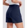 G Gradual Women’s 5″ Golf Hiking Shorts with Deep Pockets Stretchy Outdoor Womens Shorts Dressy Casual Walking Travel(Navy Blue)