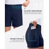 G Gradual Women’s 5″ Golf Hiking Shorts with Deep Pockets Stretchy Outdoor Womens Shorts Dressy Casual Walking Travel(Navy Blue)